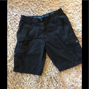 EUC Black Cargo shorts